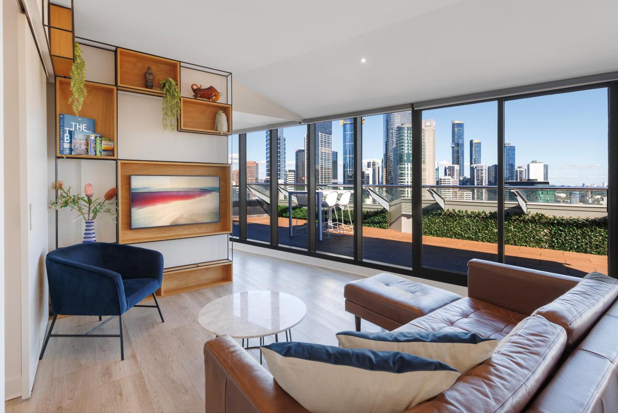 Apartament Flinders Luxury Penthouse Melbourne Zewnętrze zdjęcie