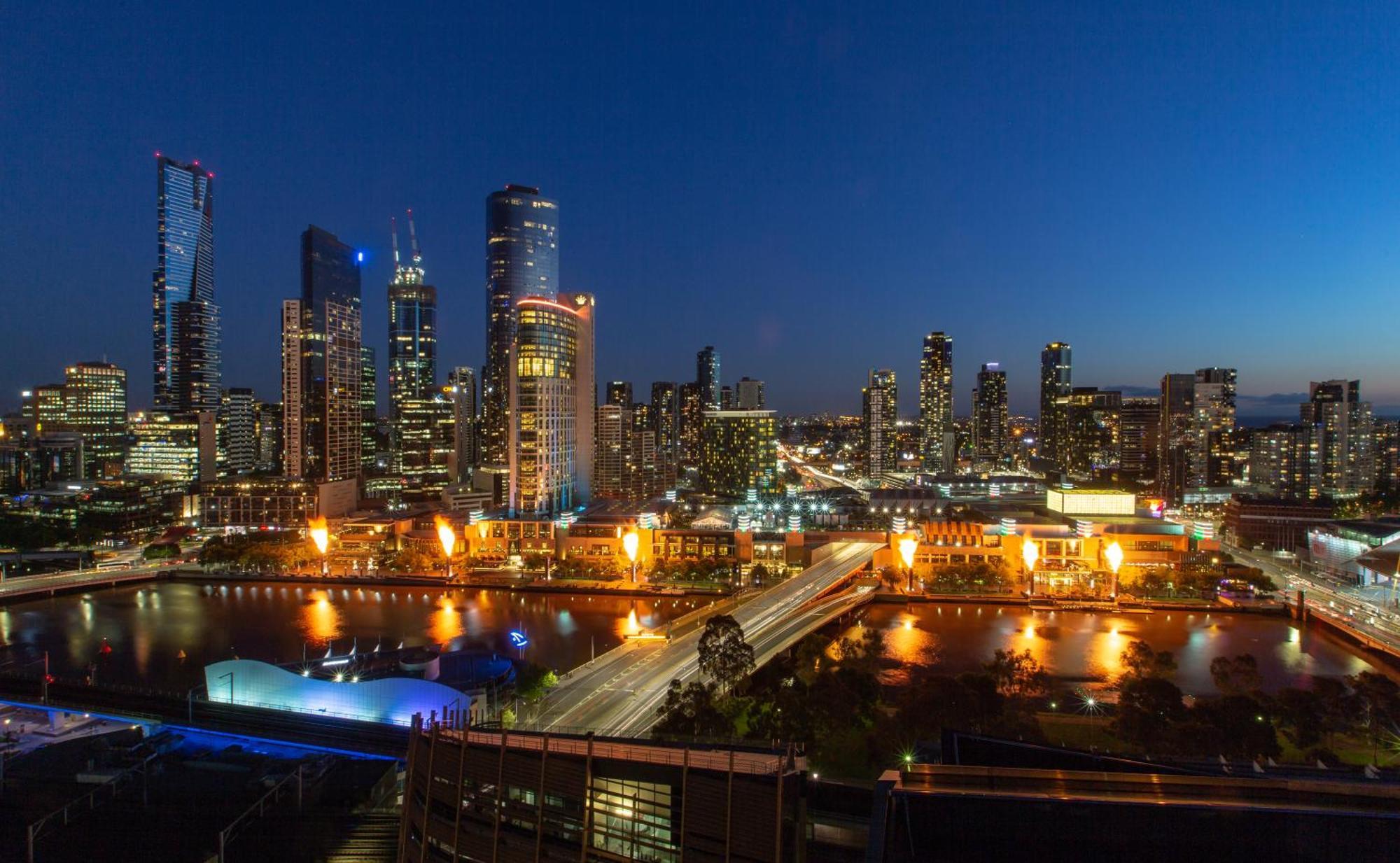 Apartament Flinders Luxury Penthouse Melbourne Zewnętrze zdjęcie