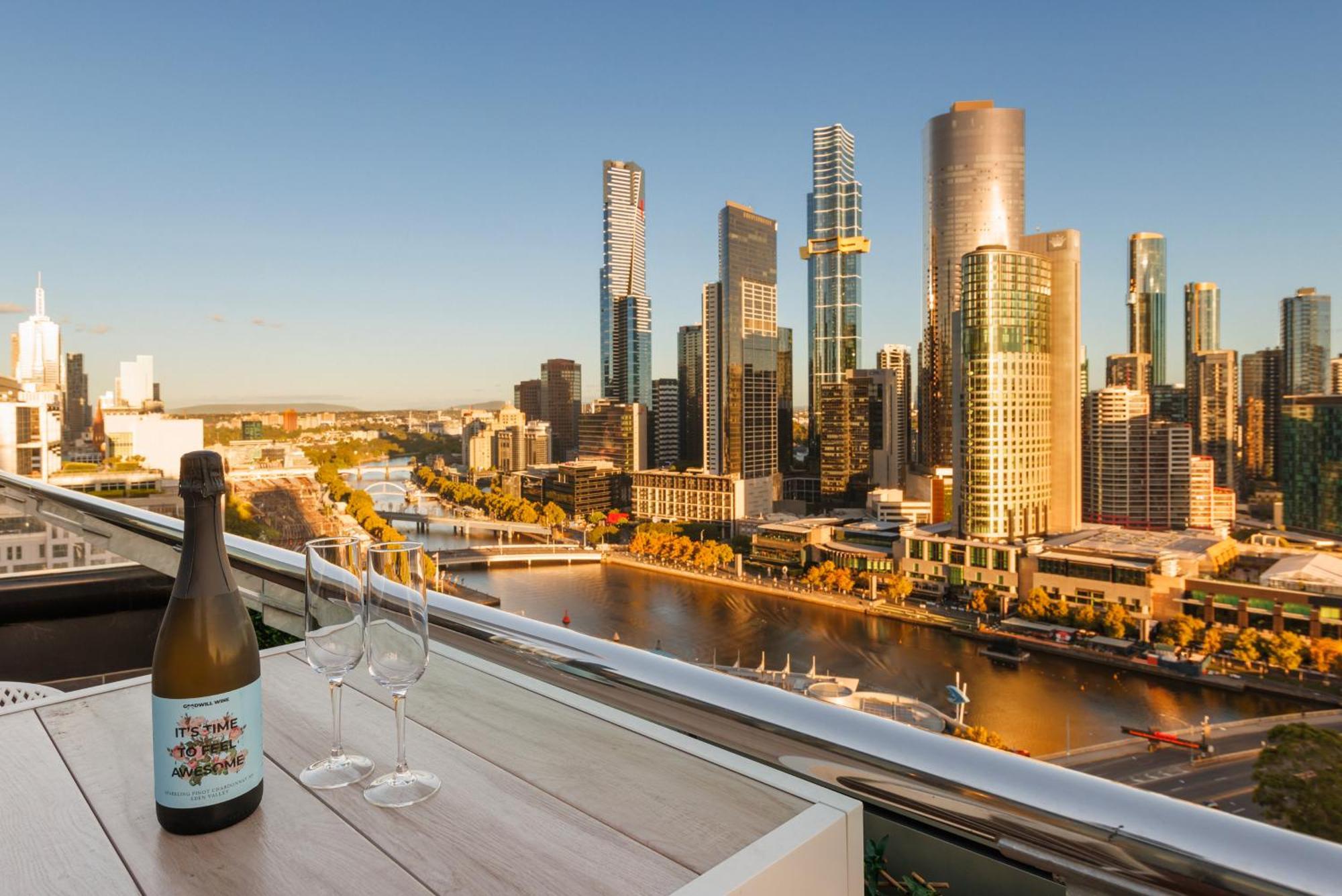 Apartament Flinders Luxury Penthouse Melbourne Zewnętrze zdjęcie