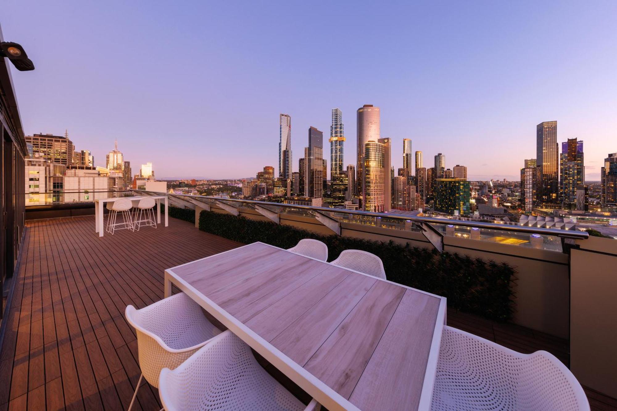 Apartament Flinders Luxury Penthouse Melbourne Zewnętrze zdjęcie