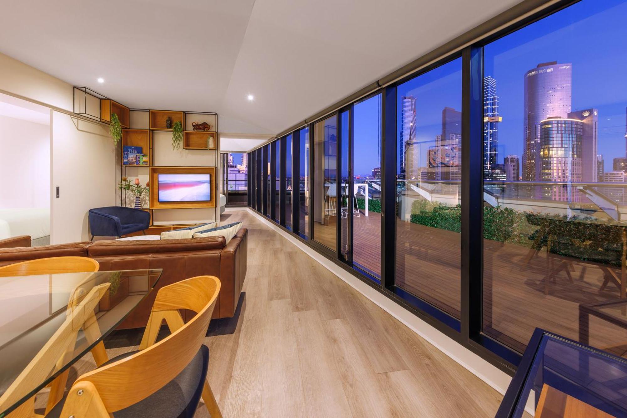 Apartament Flinders Luxury Penthouse Melbourne Zewnętrze zdjęcie